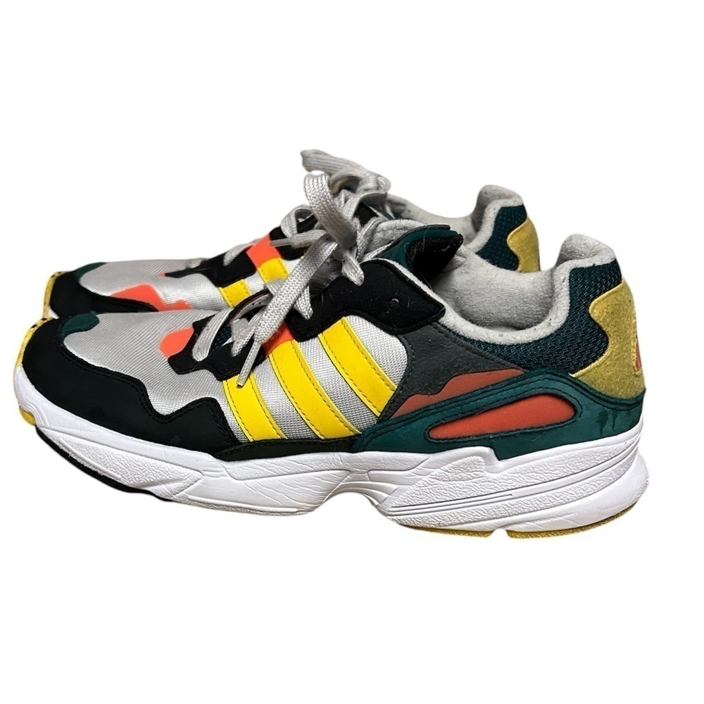 Adidas DB2605 Yung-96 Jamaica Green Gold White Black Running • Used • Size: 10